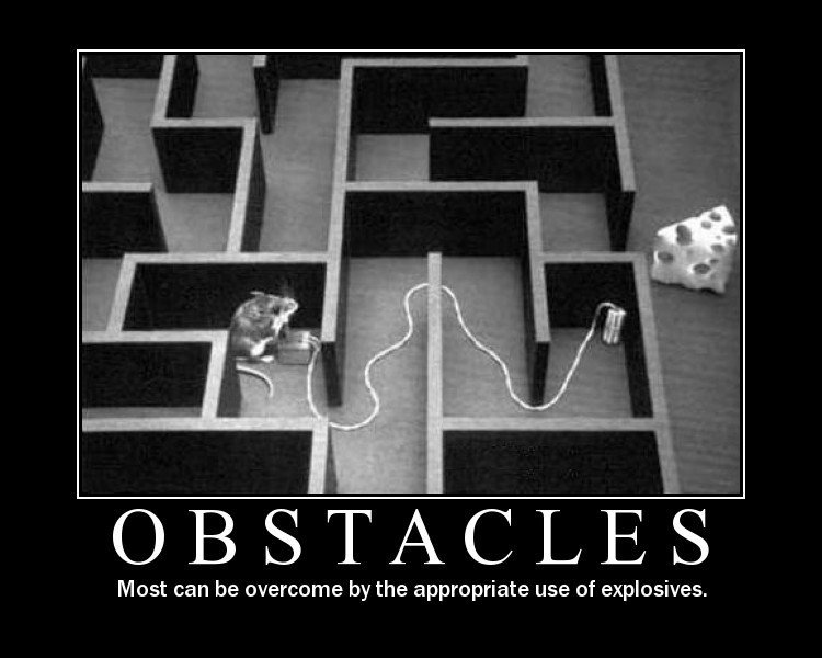 Obstacles, Procrastination, Issues