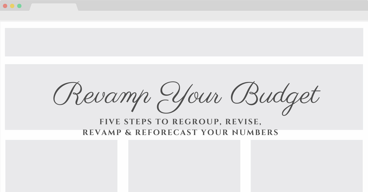 20160708 Revamp Your Budget