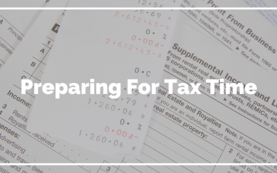 Preparing For Tax Time